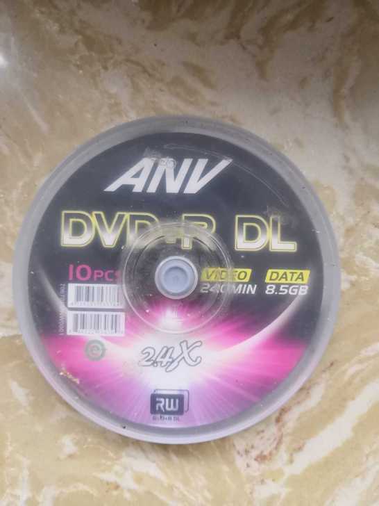 铼德ANV8XDVD RDL光盘D9刻录盘8.5G