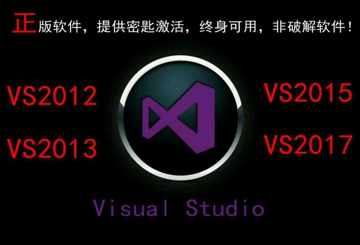 VS201220132017旗舰版企业版正版软件安装包