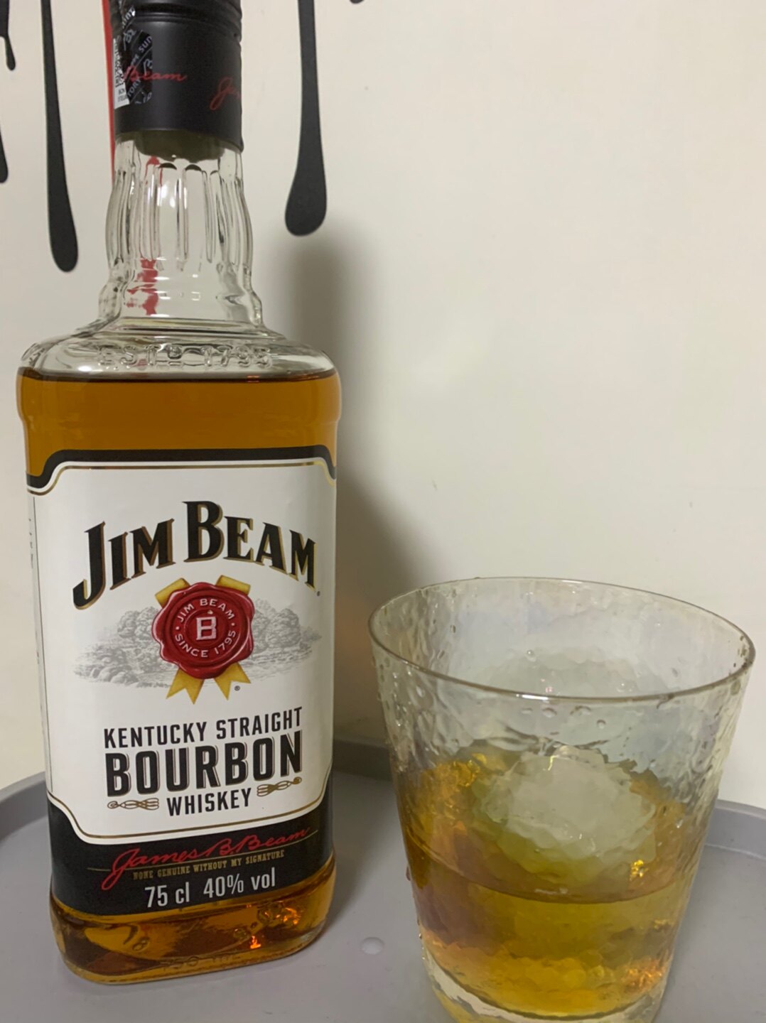 金宾威士忌嗨棒