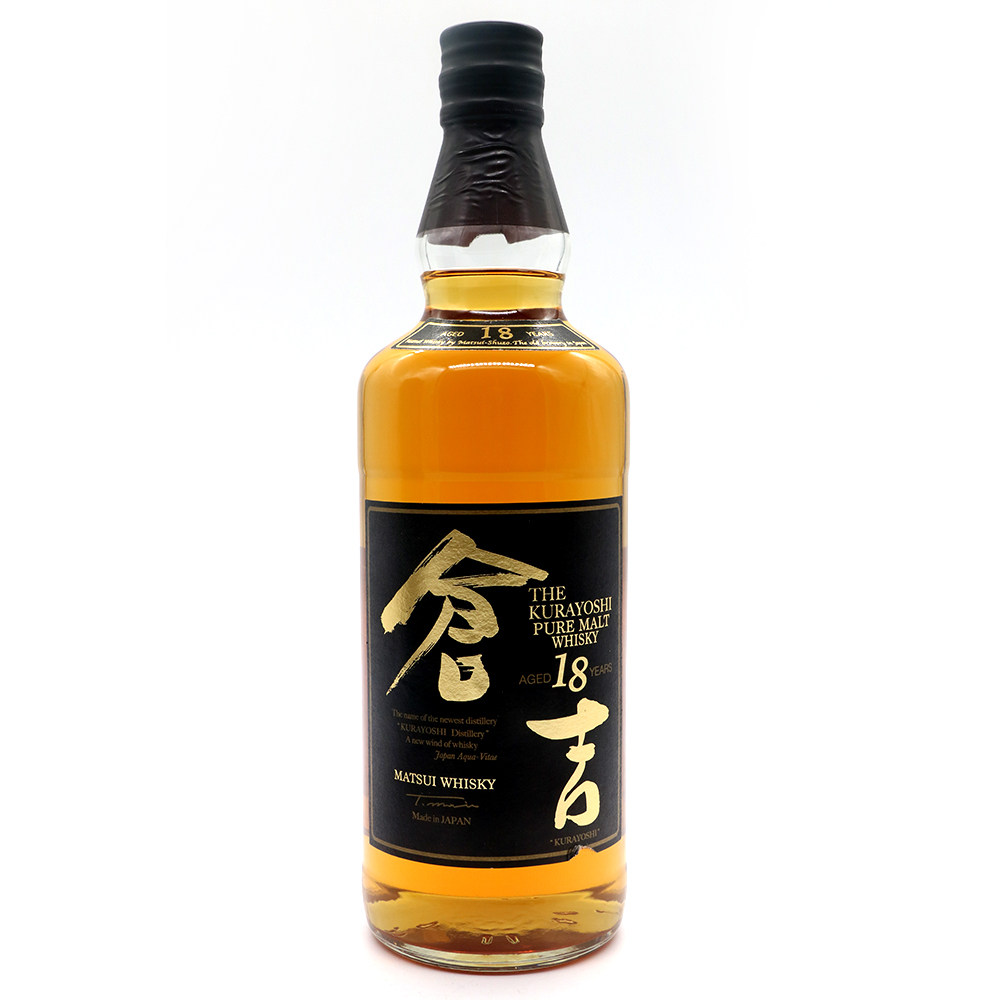 【免保参拍】2瓶 日本原瓶进口 仓吉18年纯麦威士忌 700ml*2瓶