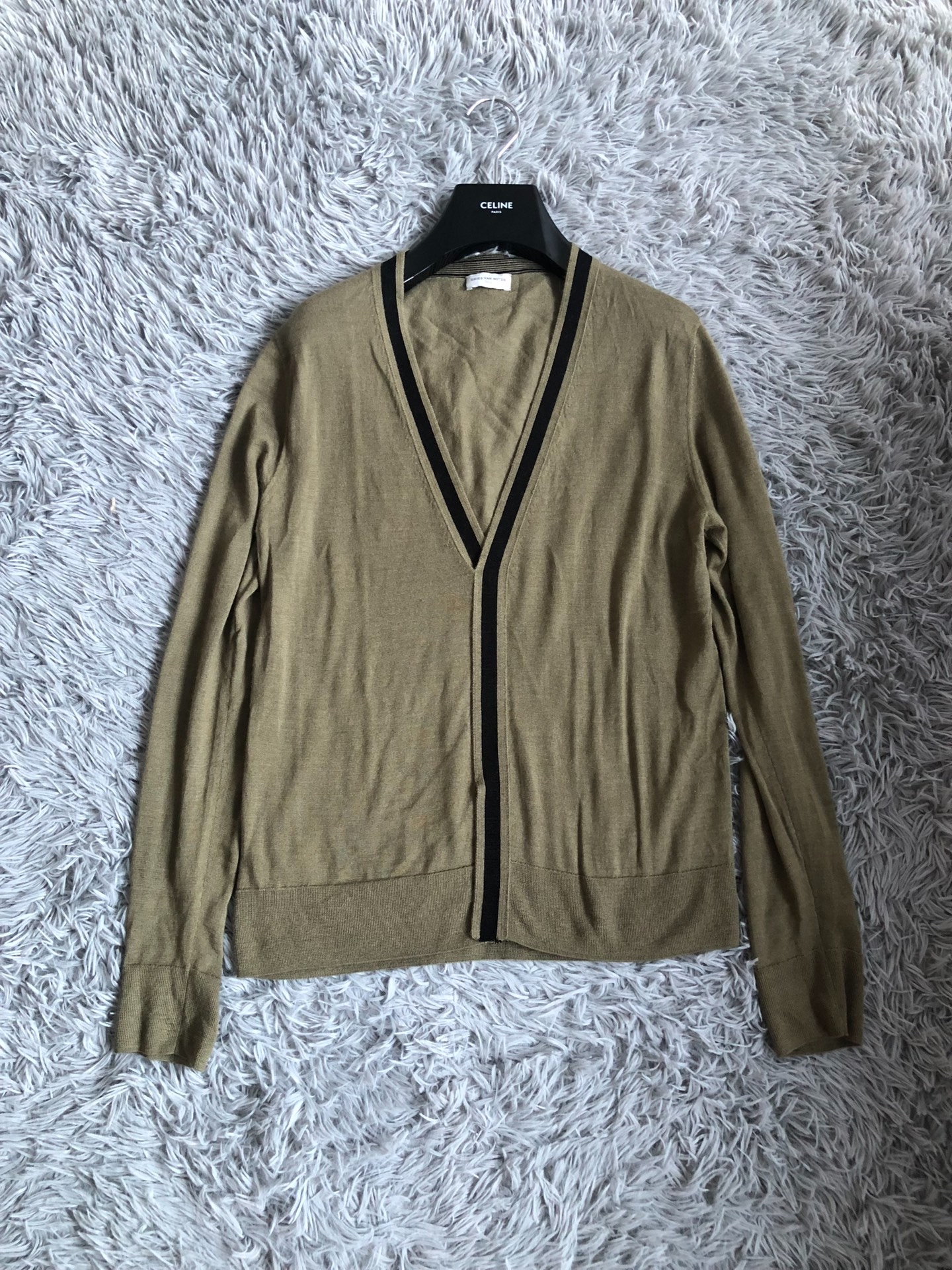 Dries Van Noten V-Neck Knitted Cardigan