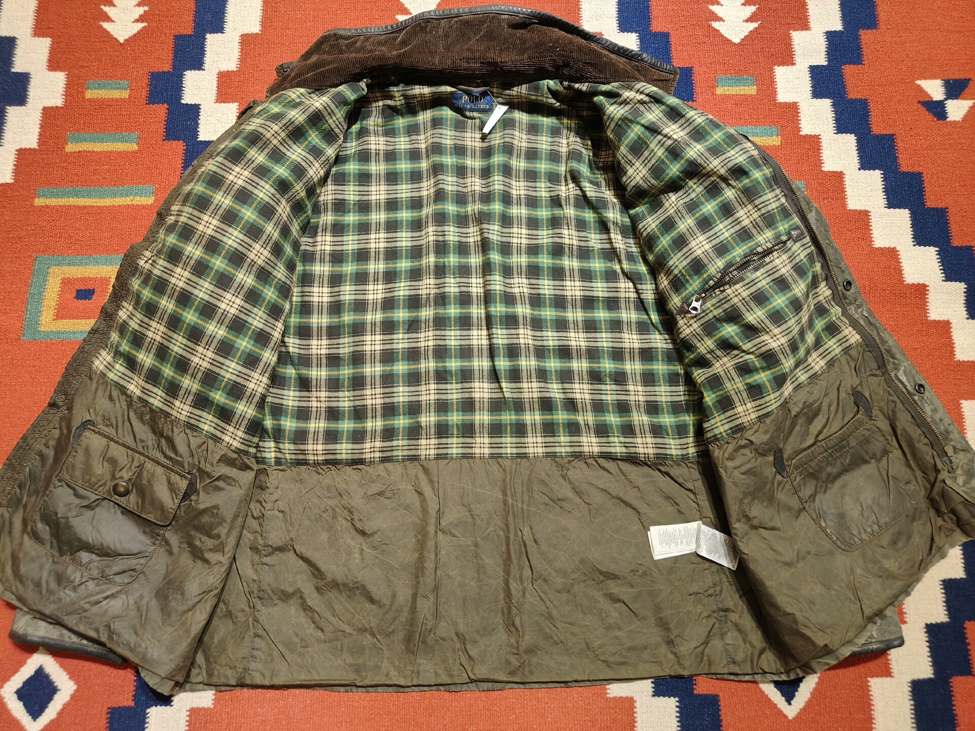 Polo Ralph Lauren RRL Motorcycle Jacket — back