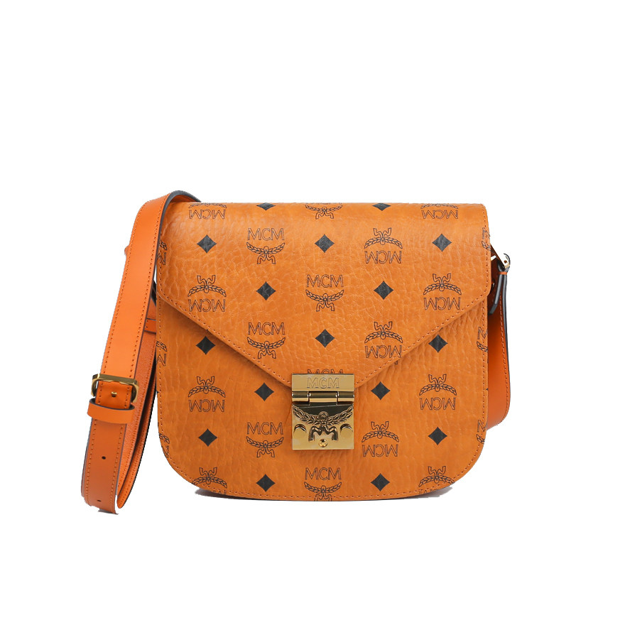 [9.9新]mcm女士经典色小号单肩斜挎邮差包aab1907034