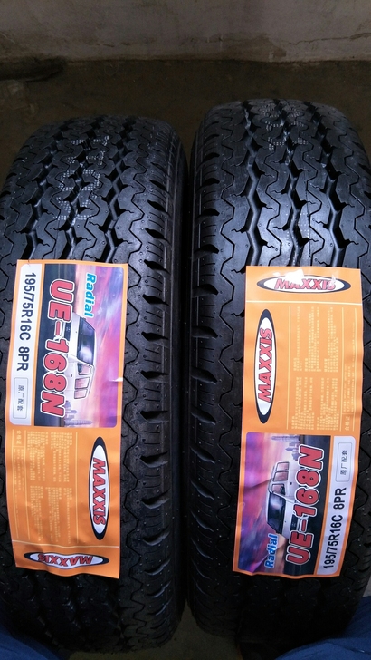 全新正品玛吉斯195/75R16168花纹，8层加厚，依维