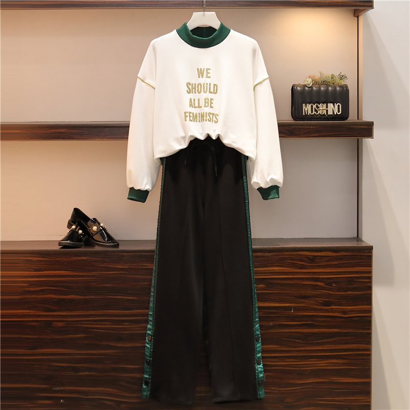 Plus-size women's clothing 2019 new fall look slimmer style|ruв категории Женская одежда, женской одежды - от Buy2taobao.com для оказания профессиональной услуги покупки агента Taobao