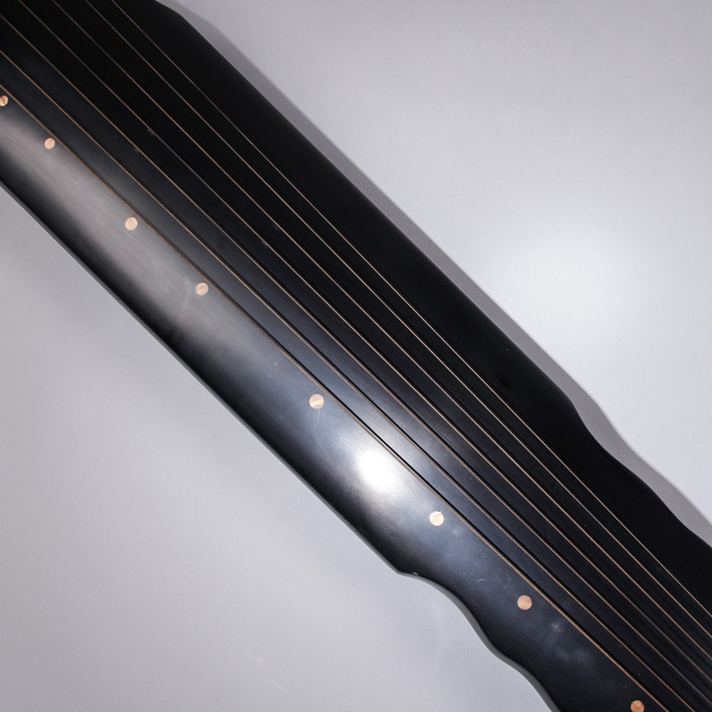 【鬼市】旧藏手工髹漆凤势式古琴(实用需换弦)