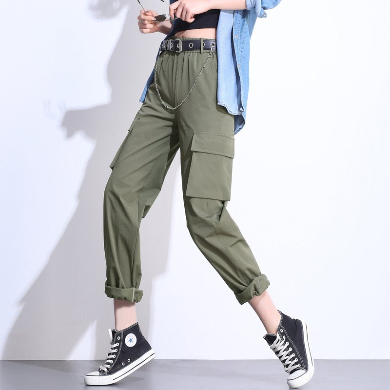American cargo pants women 's slacks super hot port highin the Women's clothing/Boutique , Skirts category - from Buy2taobao.com to provide professional Taobao agent buy service