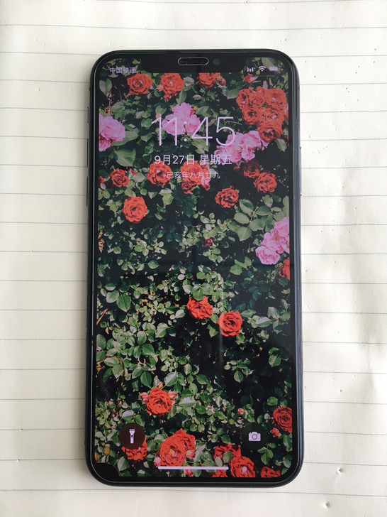 iPhonex美版64g三网无锁屏幕全部原装，屏幕和国产