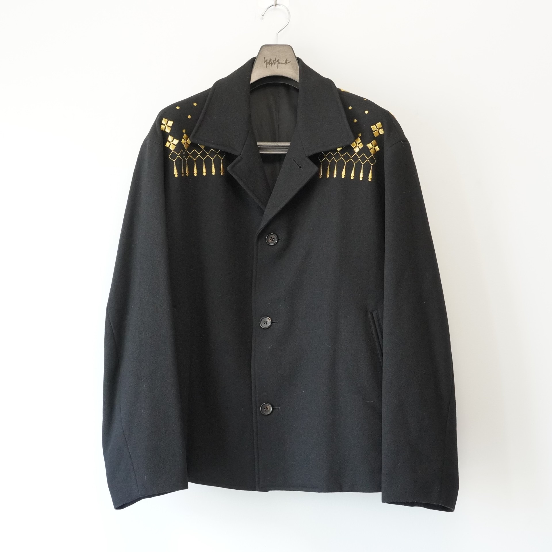Yohji Yamamoto 1992AW Gold Embroidery Jacket — back
