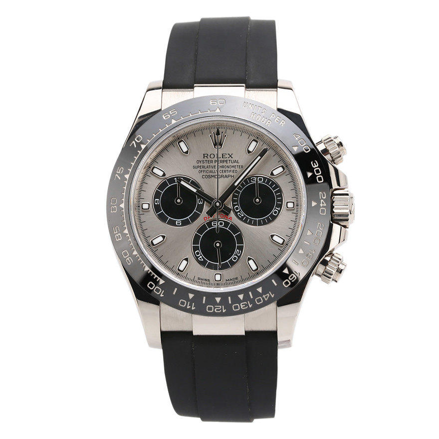 [9.8新]购于2019年1月劳力士116519ln迪通拿系列白金自动机械男表