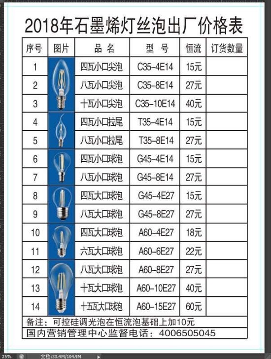 尖泡拉尾泡球泡