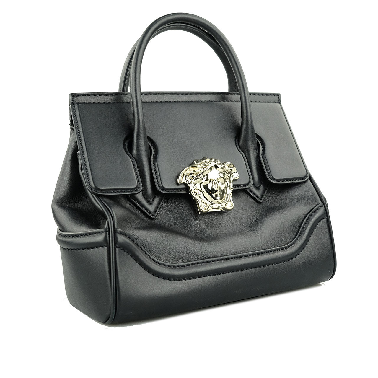 [9.8新]范思哲versace黑色手提单肩女包-365