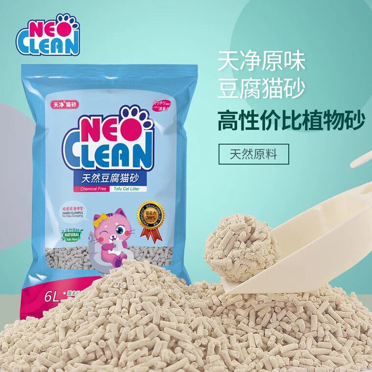 NeoClean/天净全新豆腐猫砂16.5元一袋