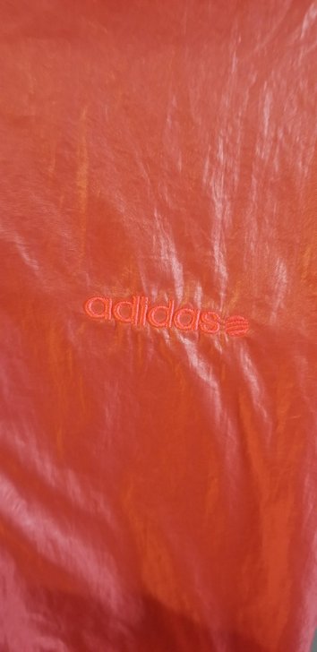 Adidas防晒服。亮色。荧光橙。L码专柜买的保证正品质量