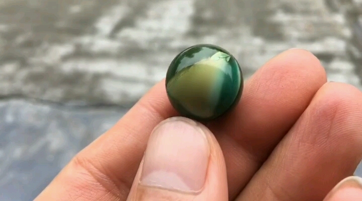 原矿高瓷特色圆珠尺寸17mm