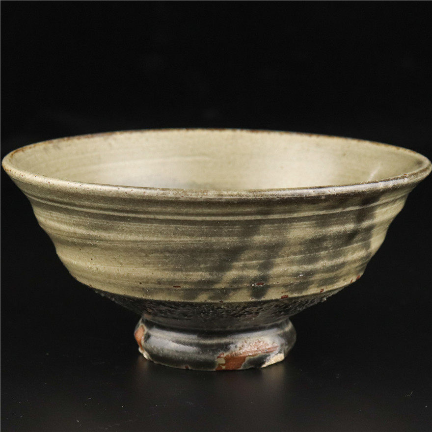 【鬼市淘宝】灰陶抹茶碗 一客18112048-4