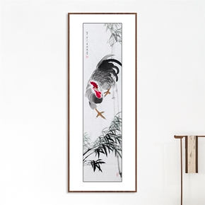 【国画放漏】张世玲《清风》职业画家 家居装饰 收藏送礼 1元起拍成交