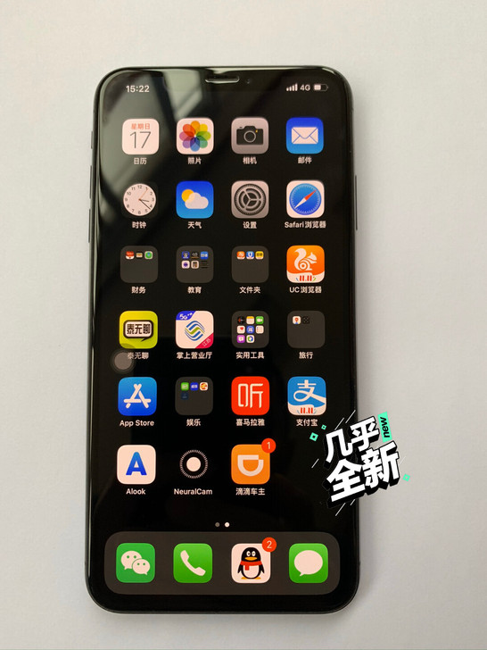 自用美版黑解iPhonexsmax64G，黑色，单机头、