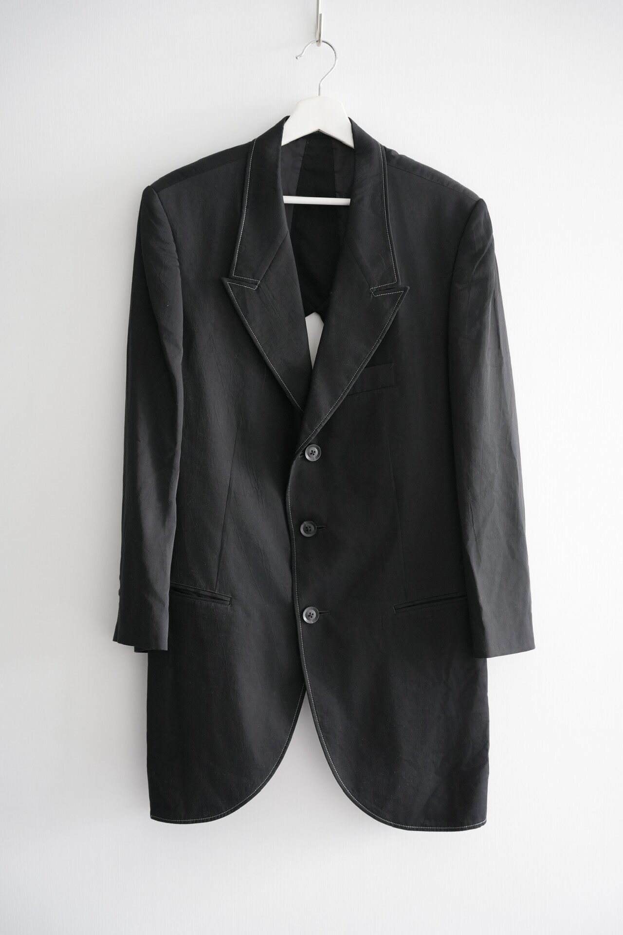 Yohji Yamamoto 19SS Back Cutout Blazer