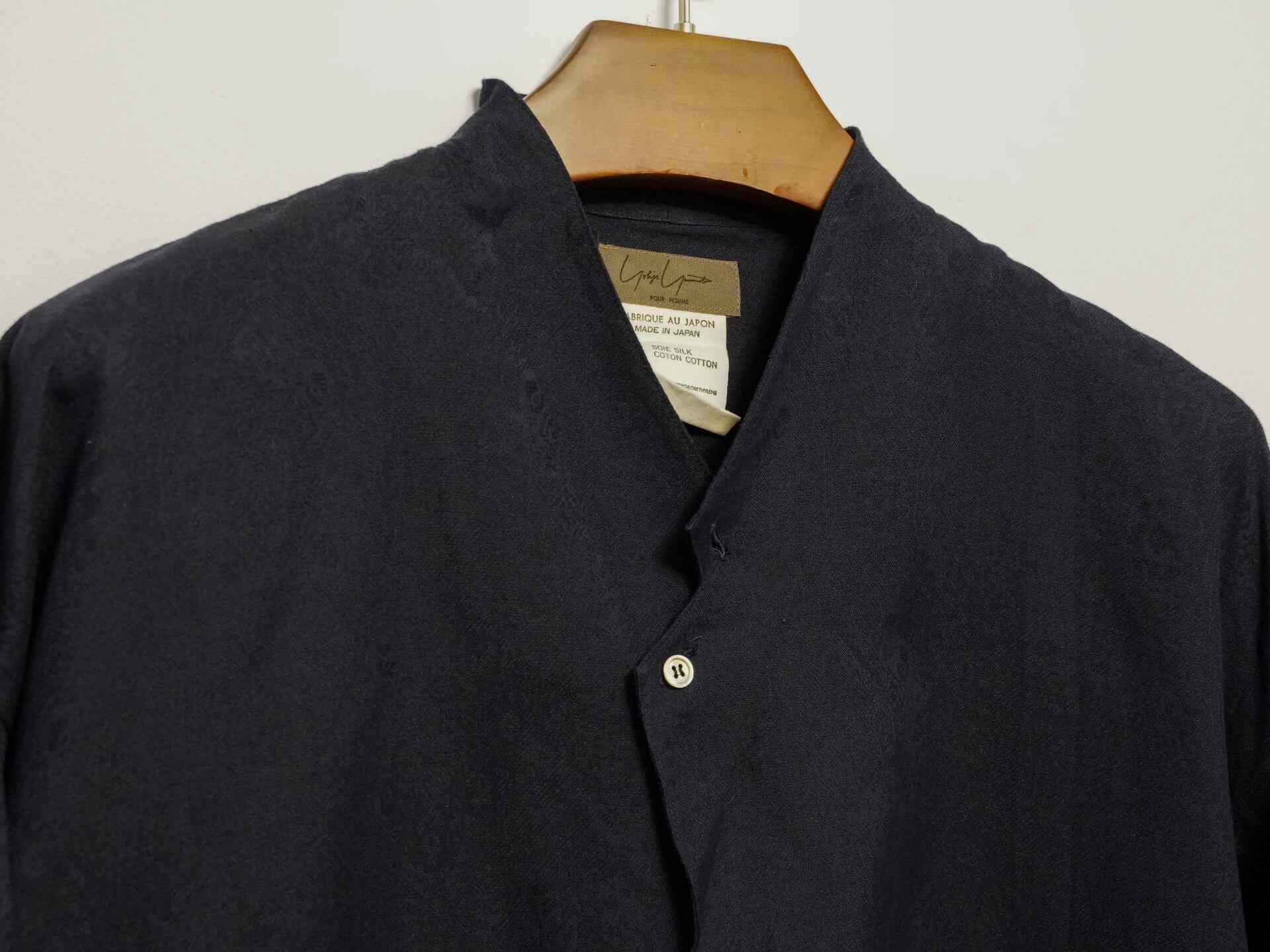 Yohji Yamamoto 1984SS Silk-Cotton Pullover — detail