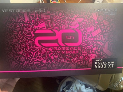 【老实说】amd盈通rx5500xt 8g ddr6 7nm电竞好不好?