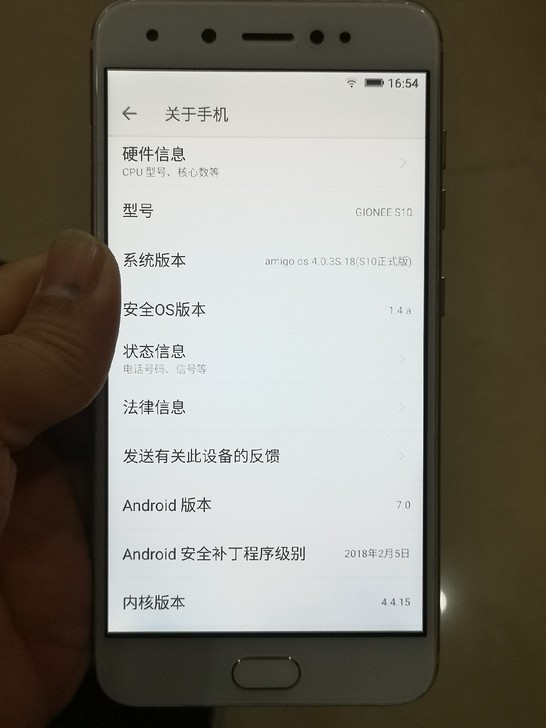 金立s10机器功能一切正常，主板无拆修，成色还可以，内存6 