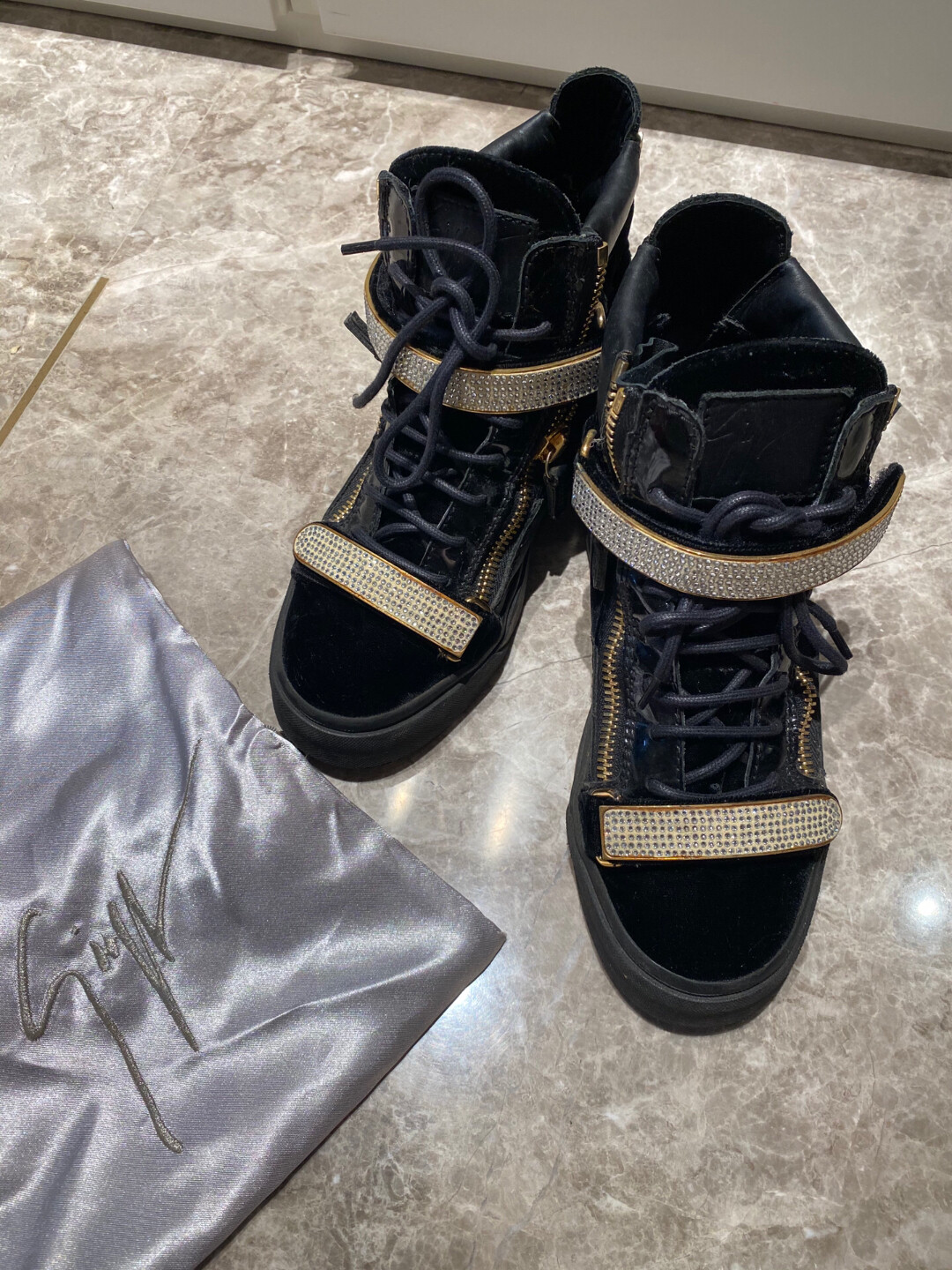 giuseppe zanotti Gz高帮女36码