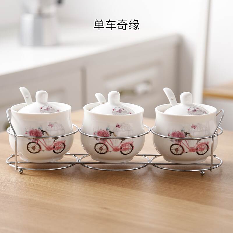 調料瓶孔蓋立式收納調味罐 套裝配料器皿儲存盒卡通儲蓄罐廚師食在類目 廚房/烹飪用具, 廚用小工具/廚房儲物, 儲物瓶罐/廚房儲物器皿, 調味瓶罐中 - 來自Buy2taobao.com提供專業的淘寶代購服務