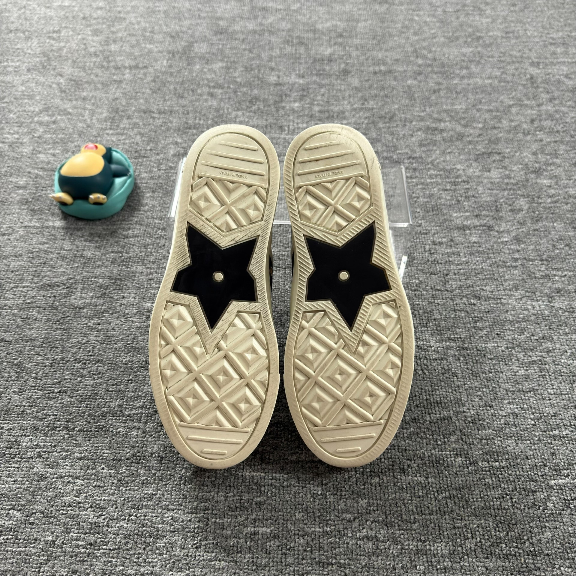 Dior Walk'n Black White Sneakers — back