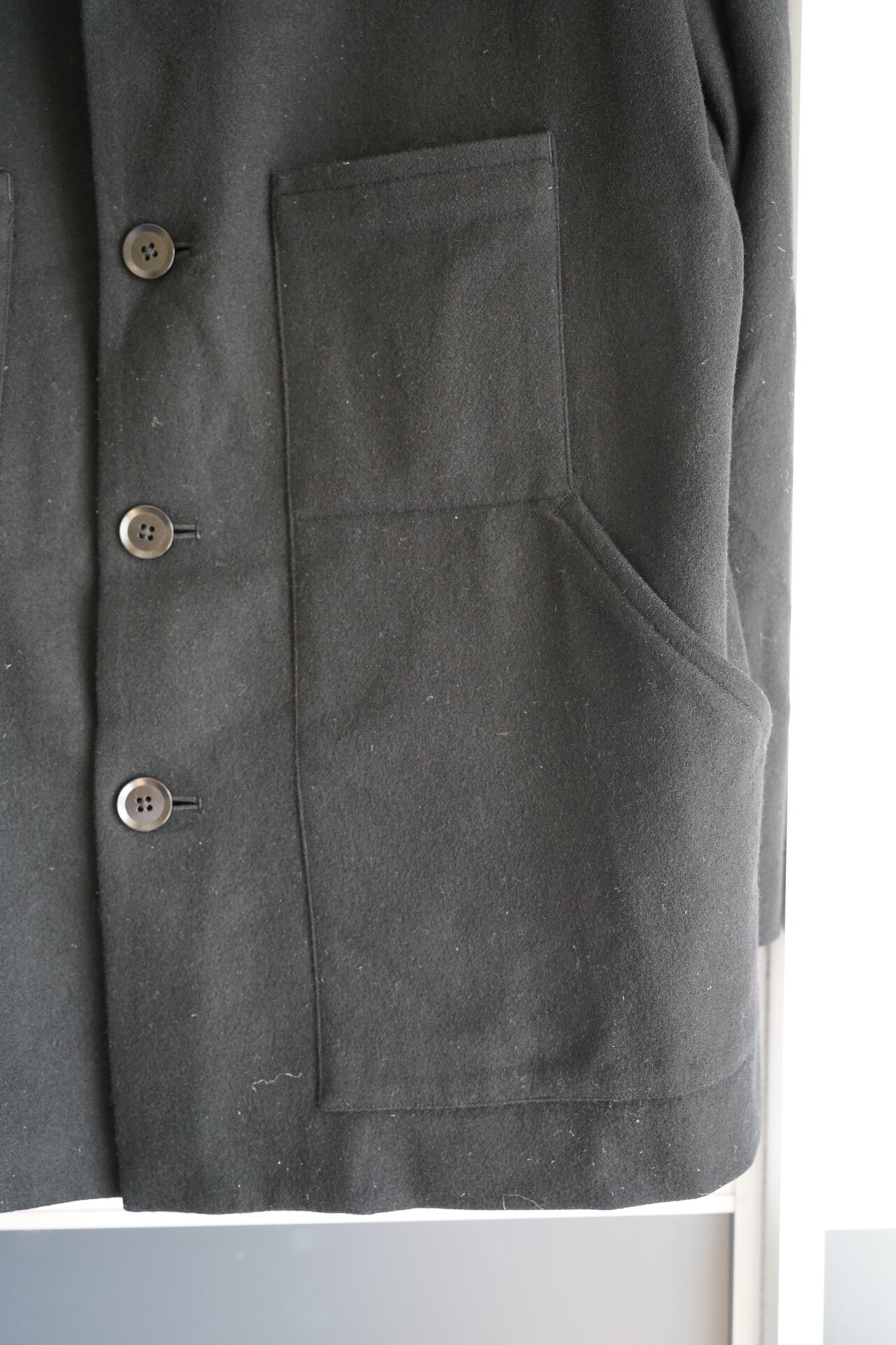 Yohji Yamamoto 99AW Multi-Pocket Suit — detail