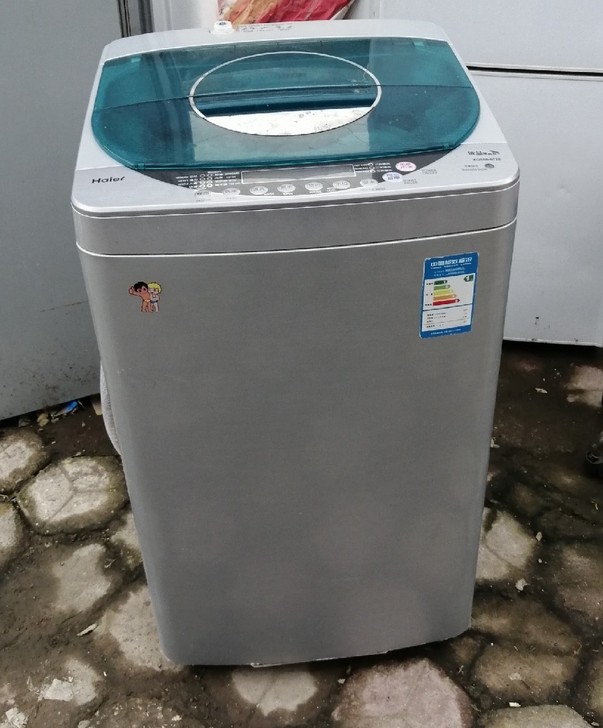 二手立式全自动洗衣机，海尔牌，型号xQs60一0728，需要