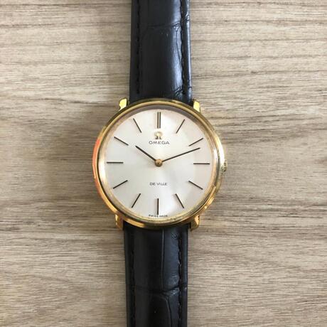 【资产处置】【a15】欧米茄男士二针机械腕表