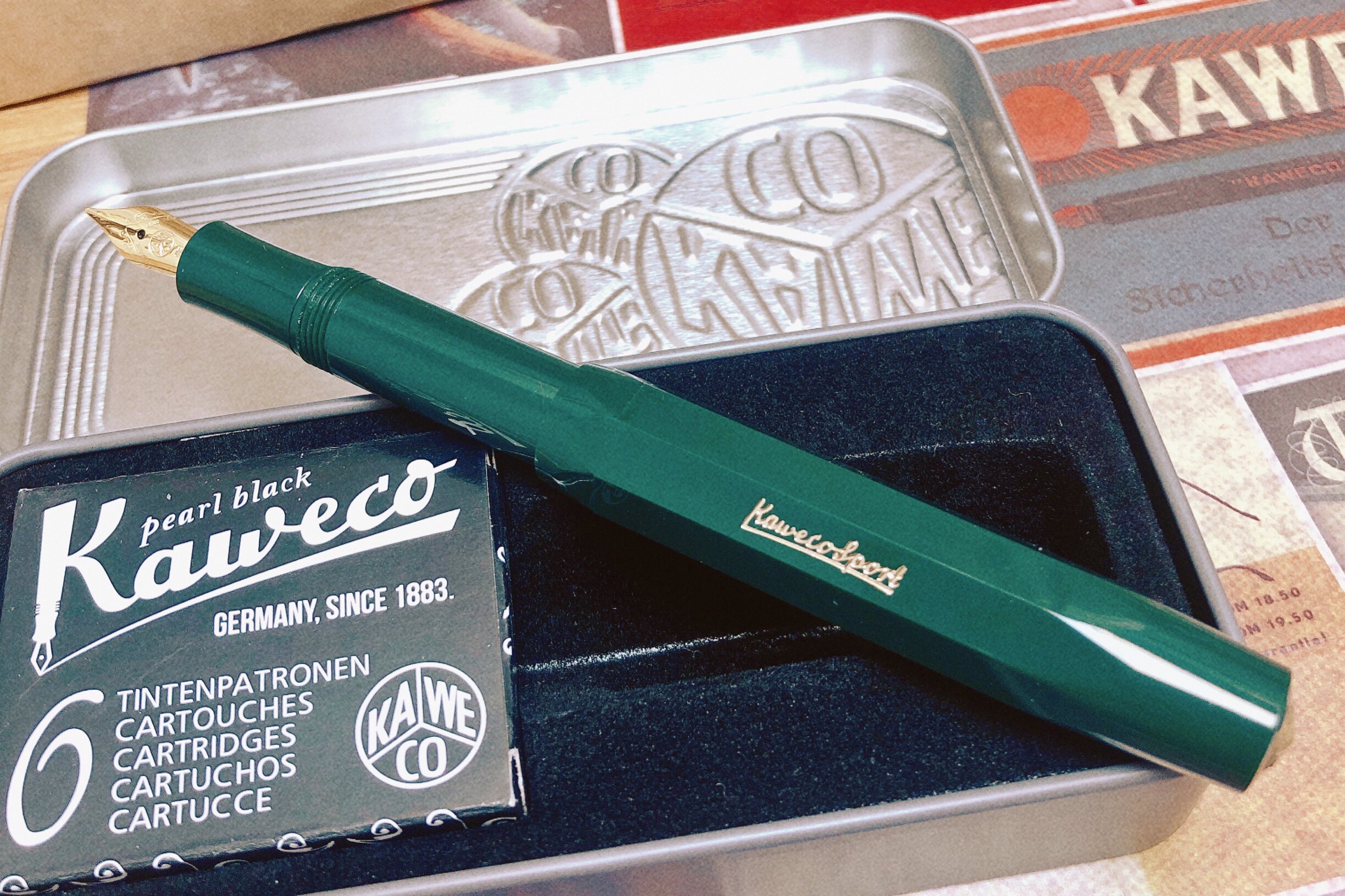 德国kaweco经典签名钢笔复古工业风送老师朋友礼物