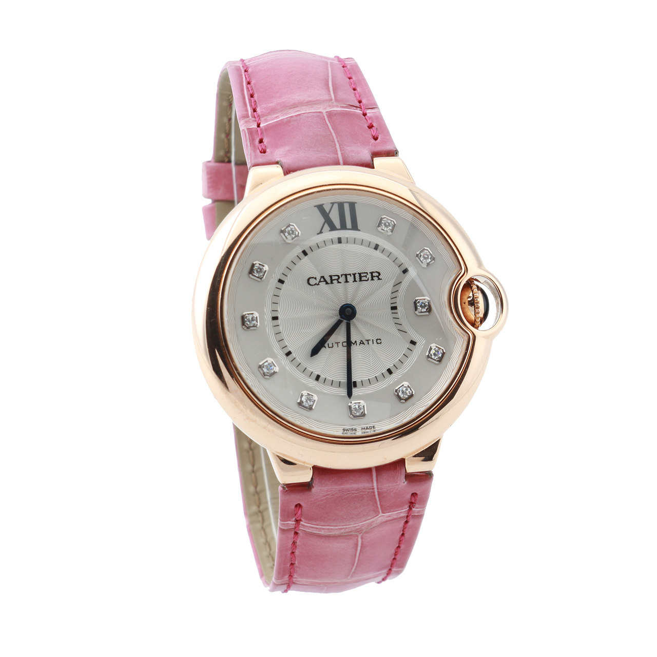 [9.5新]卡地亚cartier蓝气球we902028自动机械女表手表