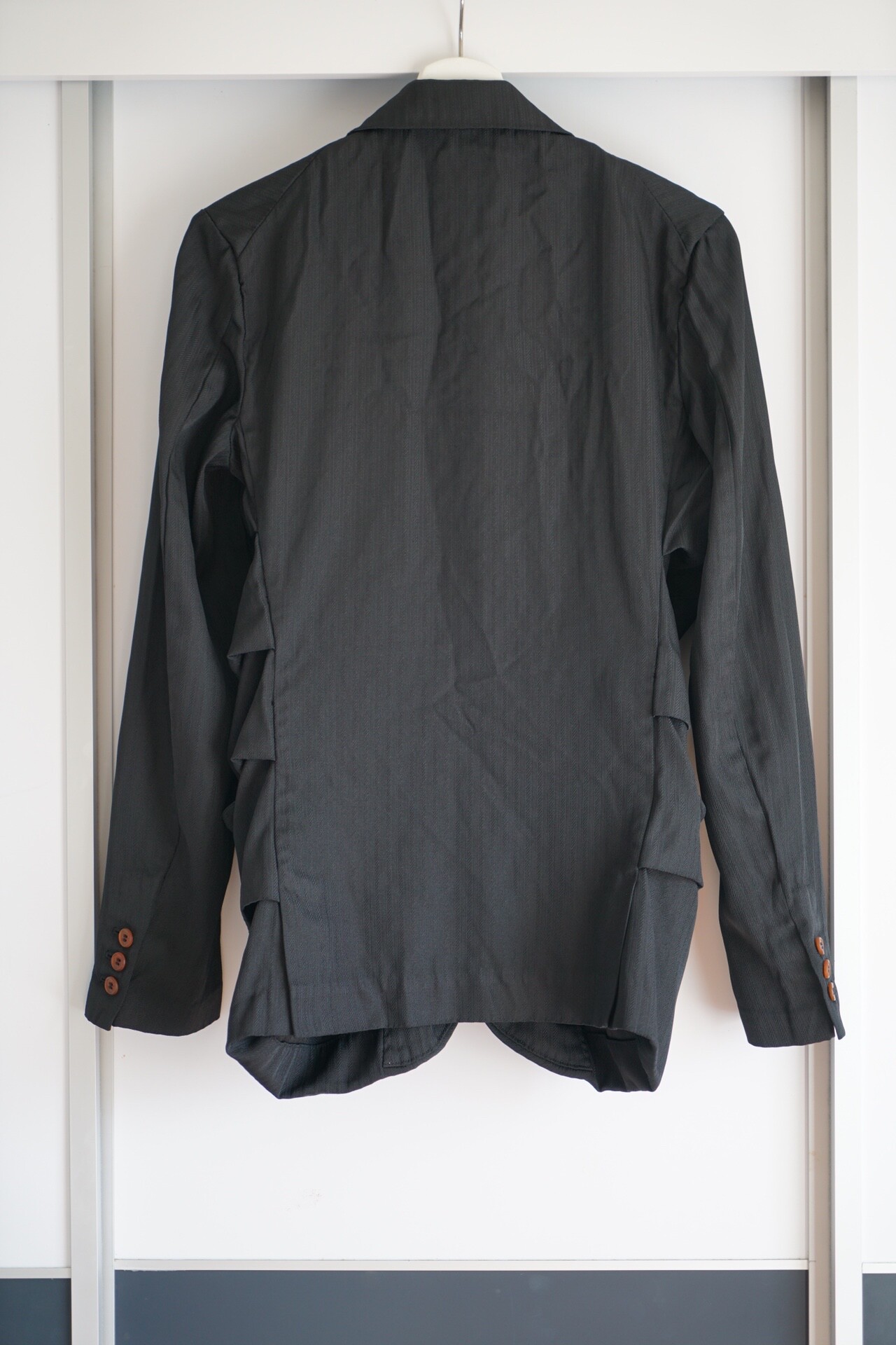 Comme des Garcons 19ss Pleated Suit — front
