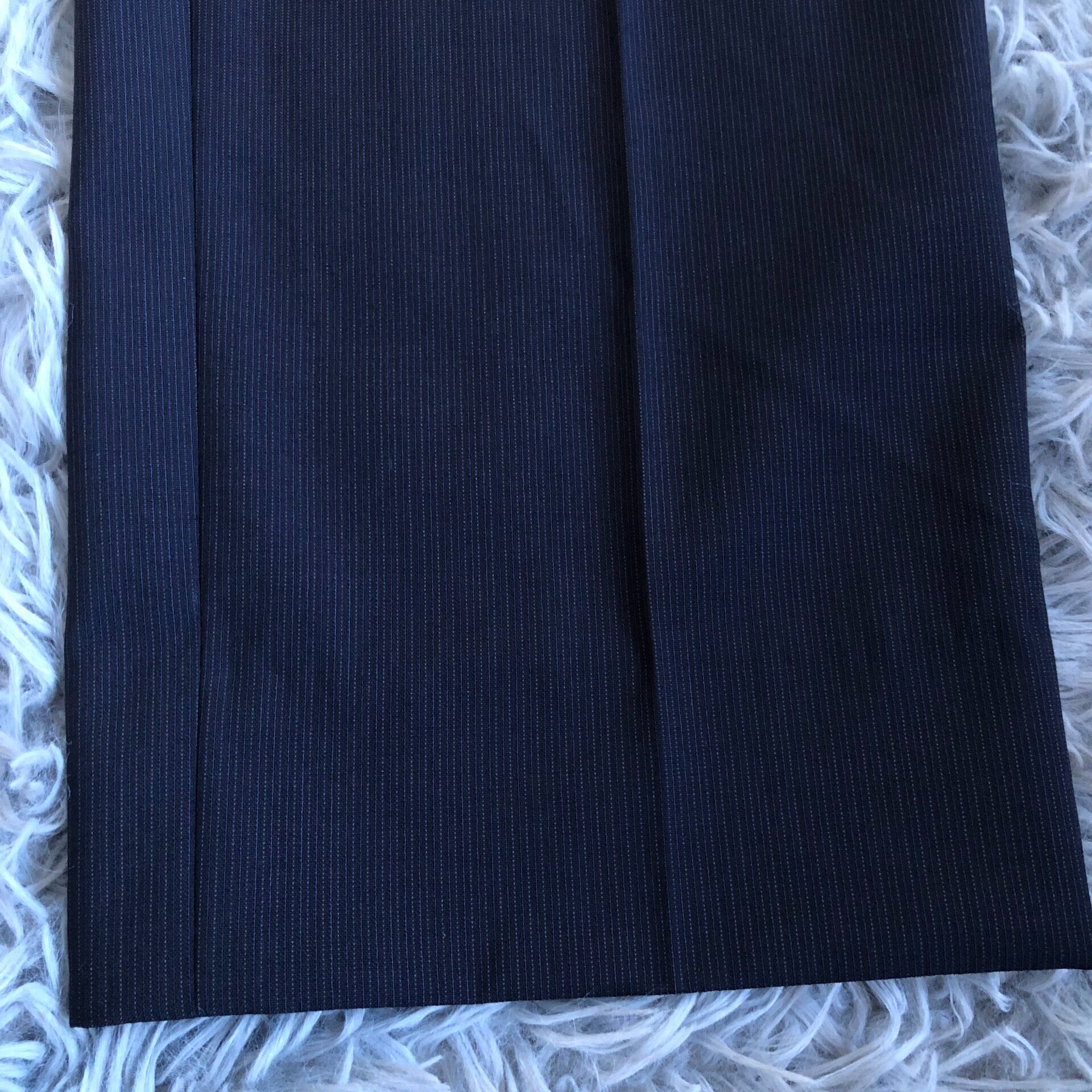 Dior Homme Striped Wool Trousers — front