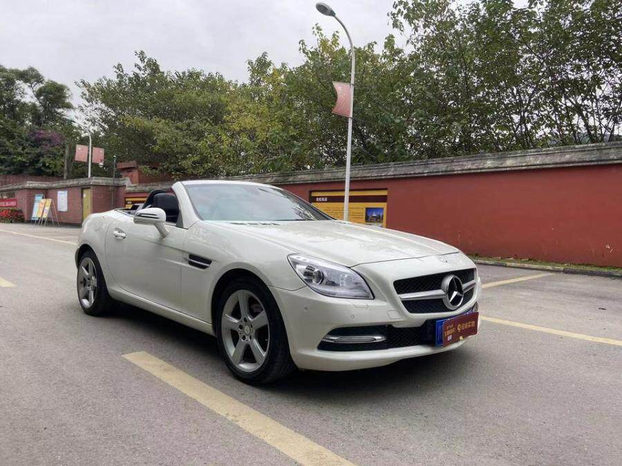 奔驰slk200敞篷资产处置网络拍卖公告