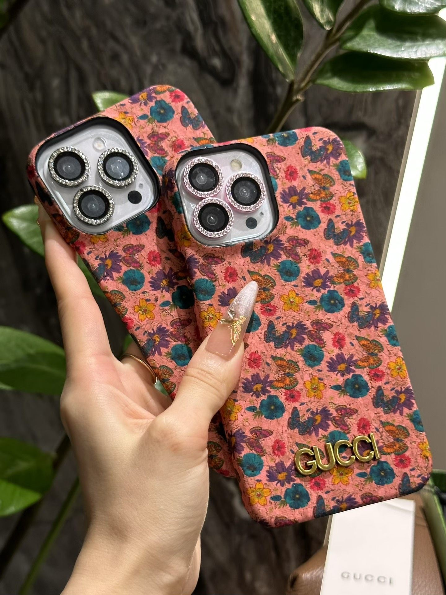 实拍全新 Gucci原版花语系列 轻奢进口油墨高品质粉色花语