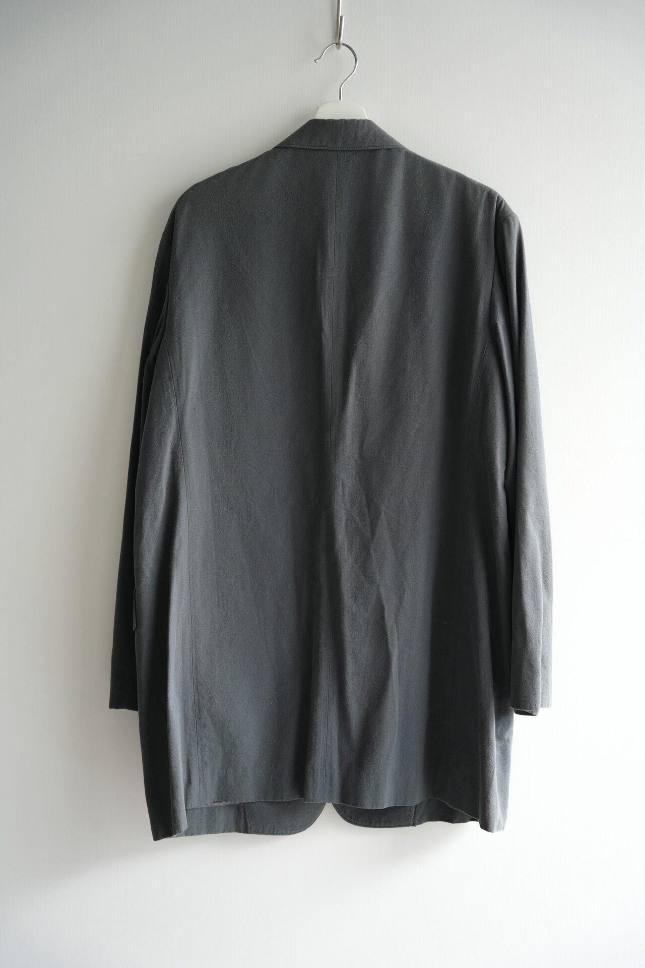 Yohji Yamamoto 01ss Haze Blue Long Suit — front