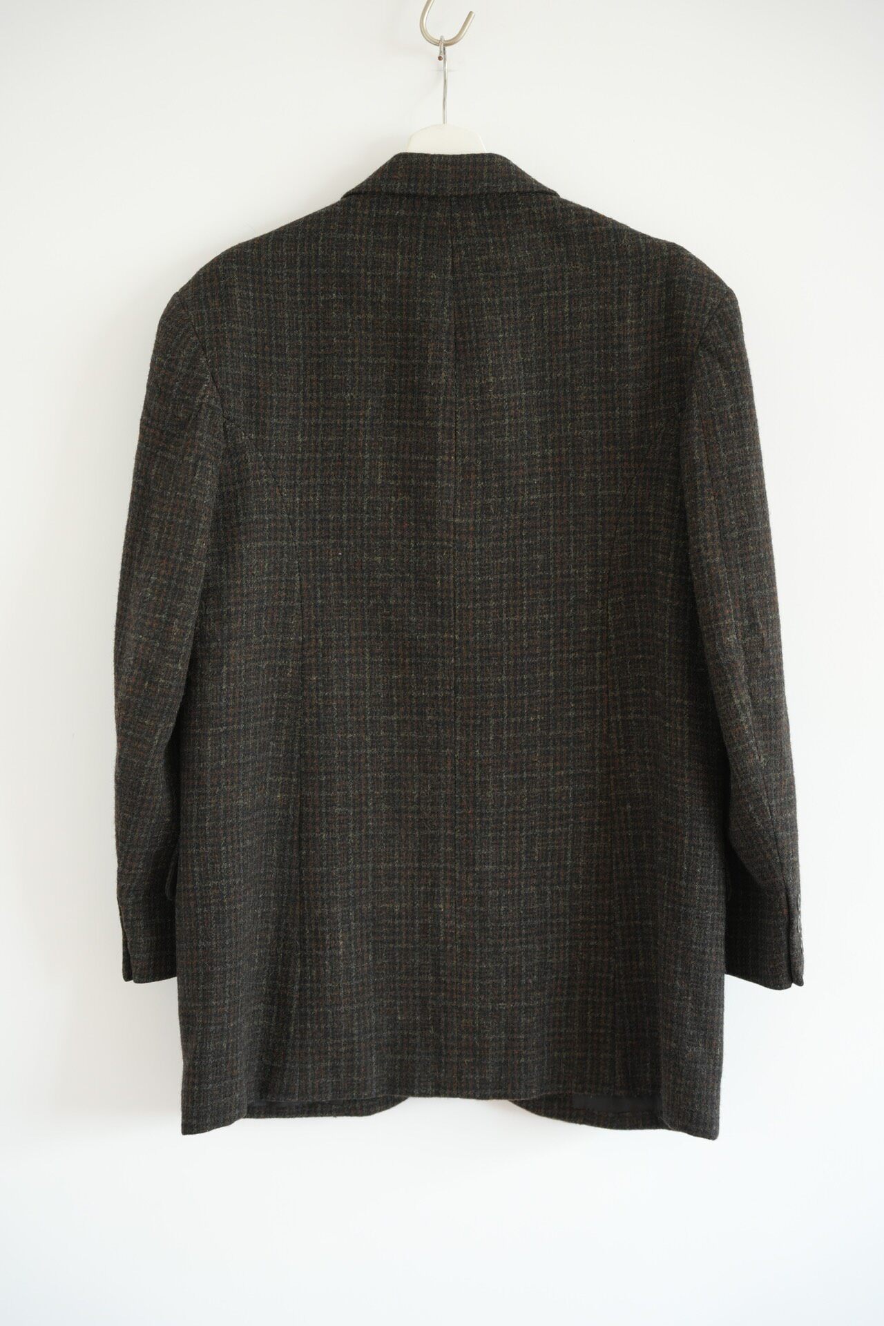 Yohji Yamamoto 80s Vintage Check Blazer — front