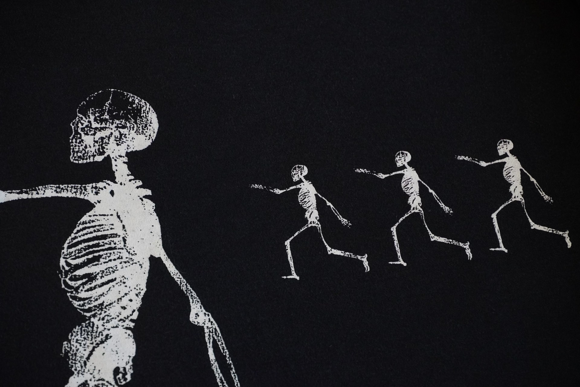 Yohji Yamamoto 94AW Vintage Skeleton Longsleeve — label