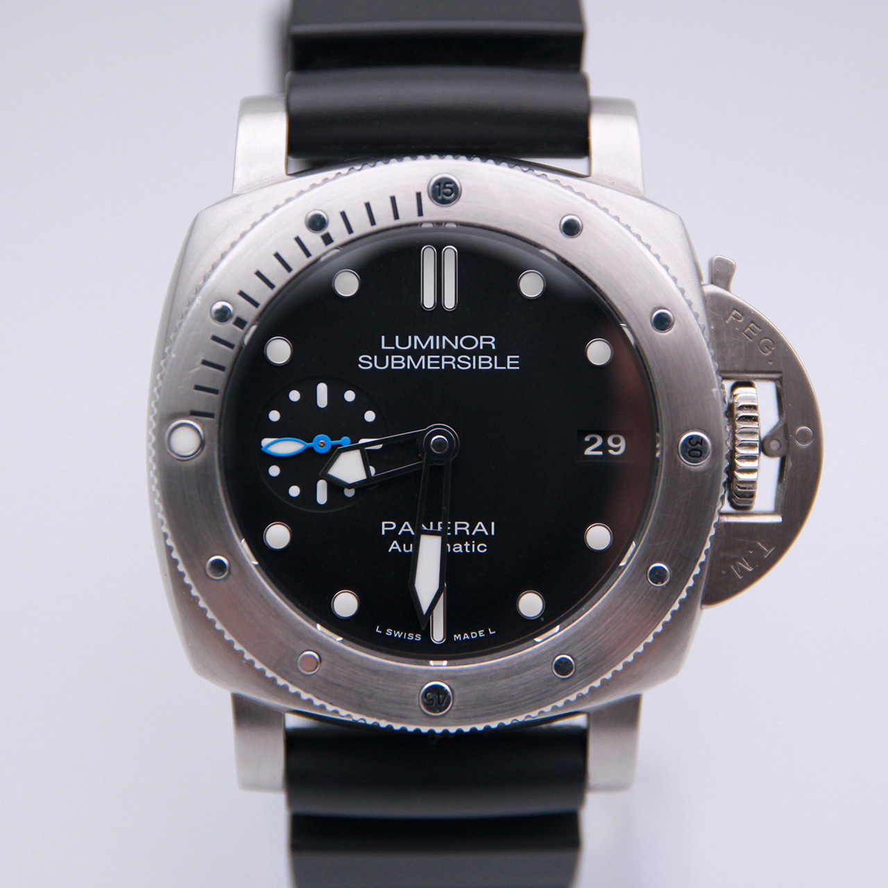 [一口价/17年全套/95新] 沛纳海/panerai 潜行系列 自动机械 男表