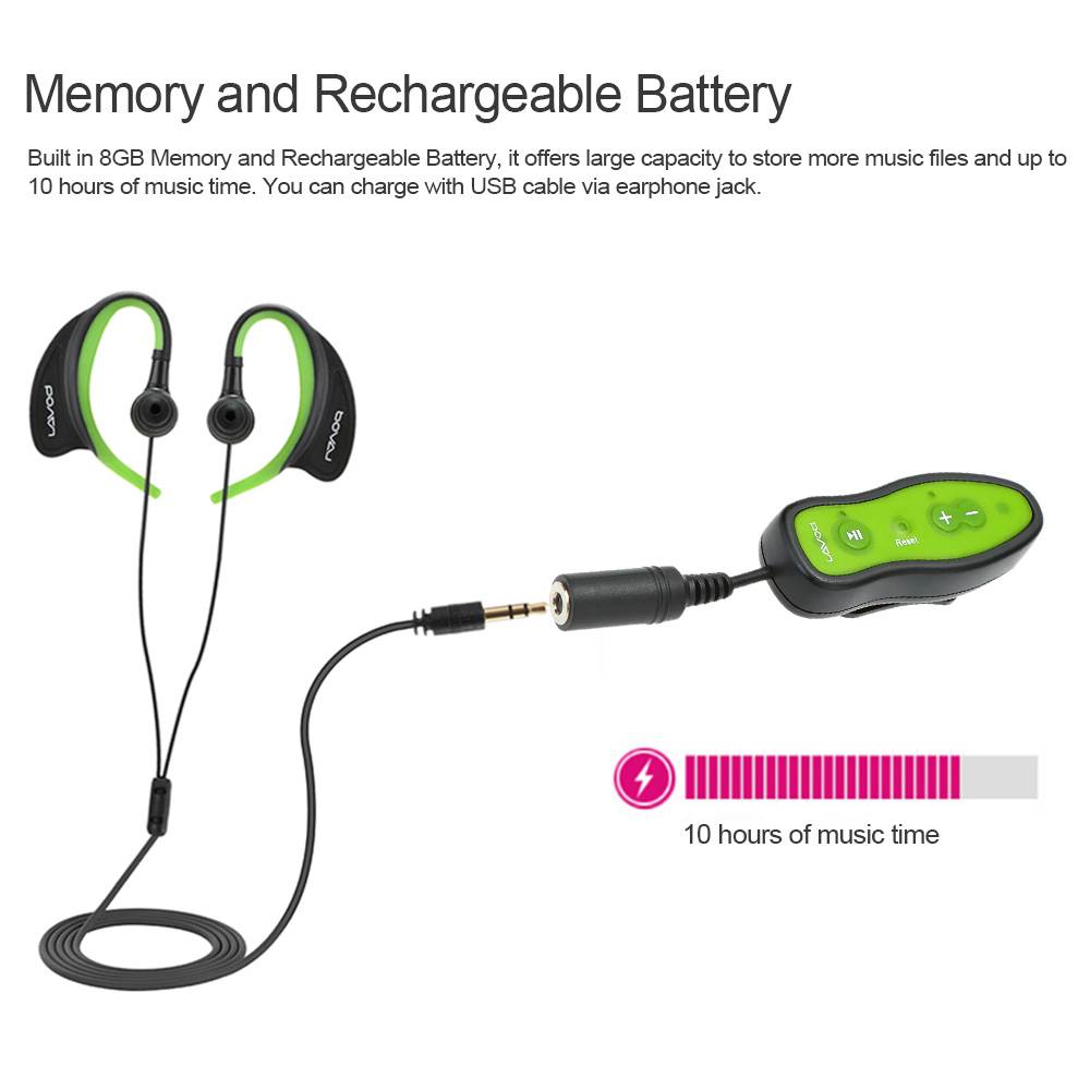MP3 Music Player Waterproof for Swimming Running Diving在类目 影音电器, 耳机/耳麦中 - 来自Buy2taobao.com提供专业的淘宝代购服务