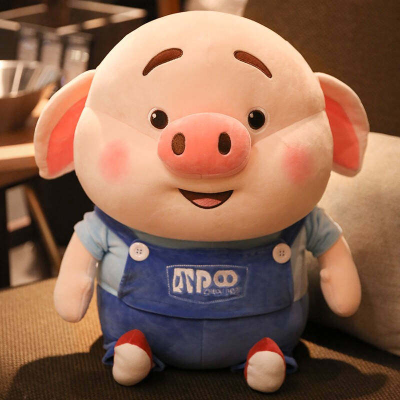 正版可爱猪小屁公仔小猪玩偶猪小妹毛绒玩具猪猪布娃娃抱枕儿童情