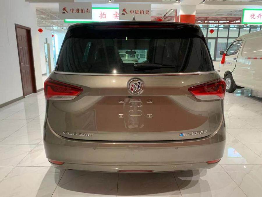 新车别克gl6商务mpv金色128号网络拍卖公告