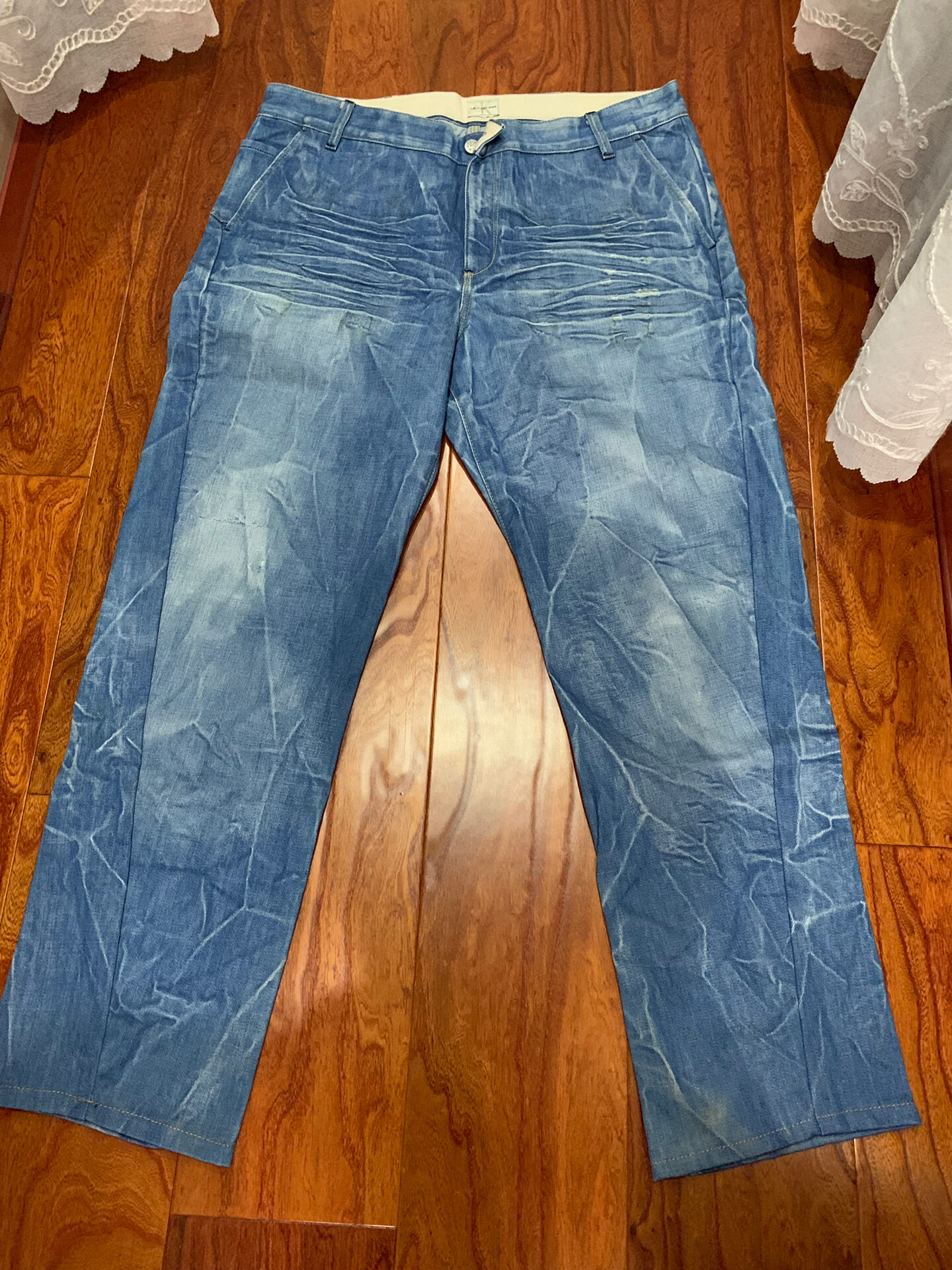 CK Jeans 复古牛仔裤 W34L34 适合两尺七八的男士