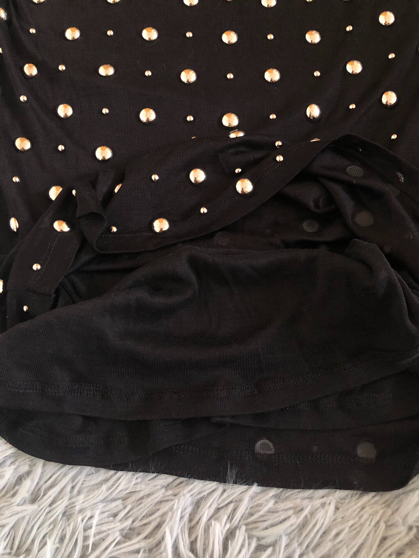 Saint Laurent Rivet Short-Sleeve T-Shirt — label
