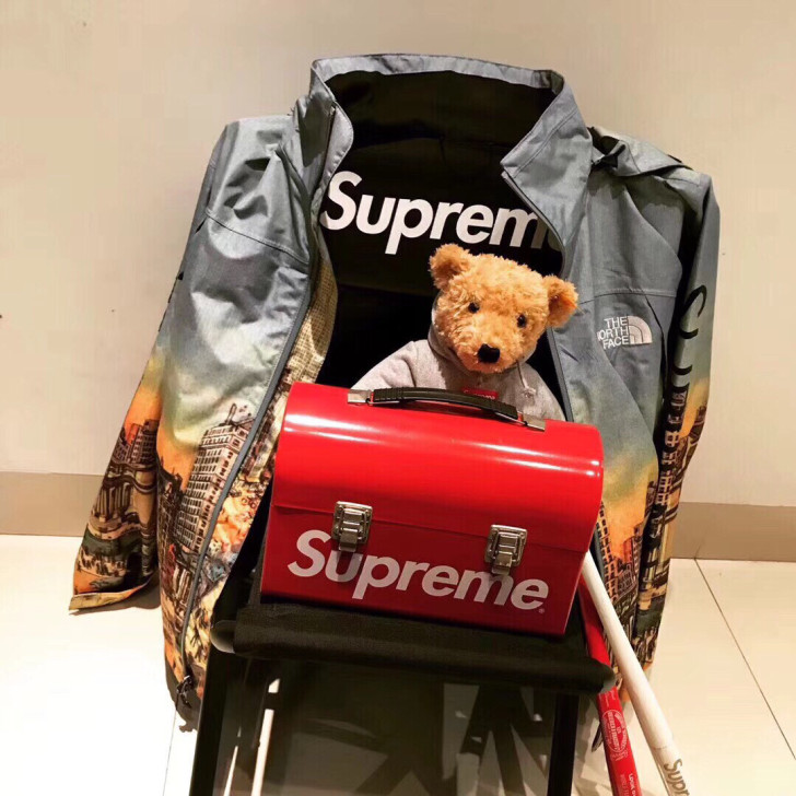 Supreme配件铁盒午餐盒boxlogo