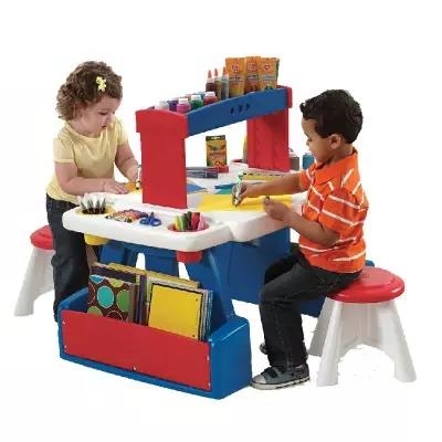 The United States imports children's plastic furniture desk在类目 玩具/童车/益智/积木/模型, 绘画类用品, 绘画桌中 - 来自Buy2taobao.com提供专业的淘宝代购服务