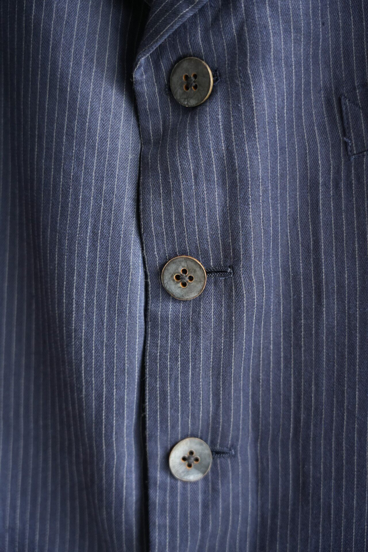 Yohji Yamamoto 05ss Striped Suit Jacket — label